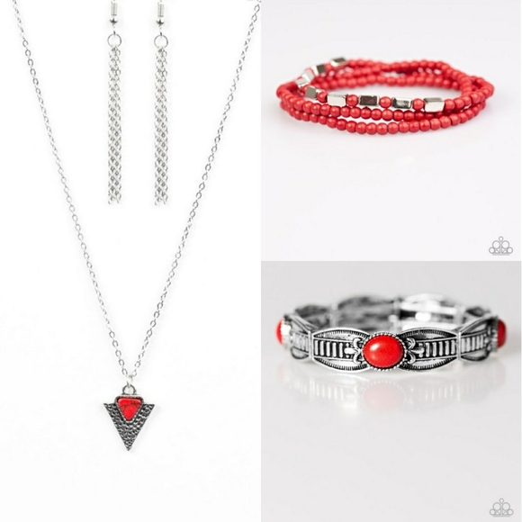 paparazzi Jewelry - NWT Paparazzi Arrowhead Set